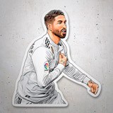 Adesivi per Auto e Moto: Sergio Ramos 3