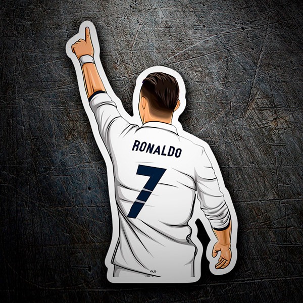 Adesivi per Auto e Moto: Cristiano Ronaldo