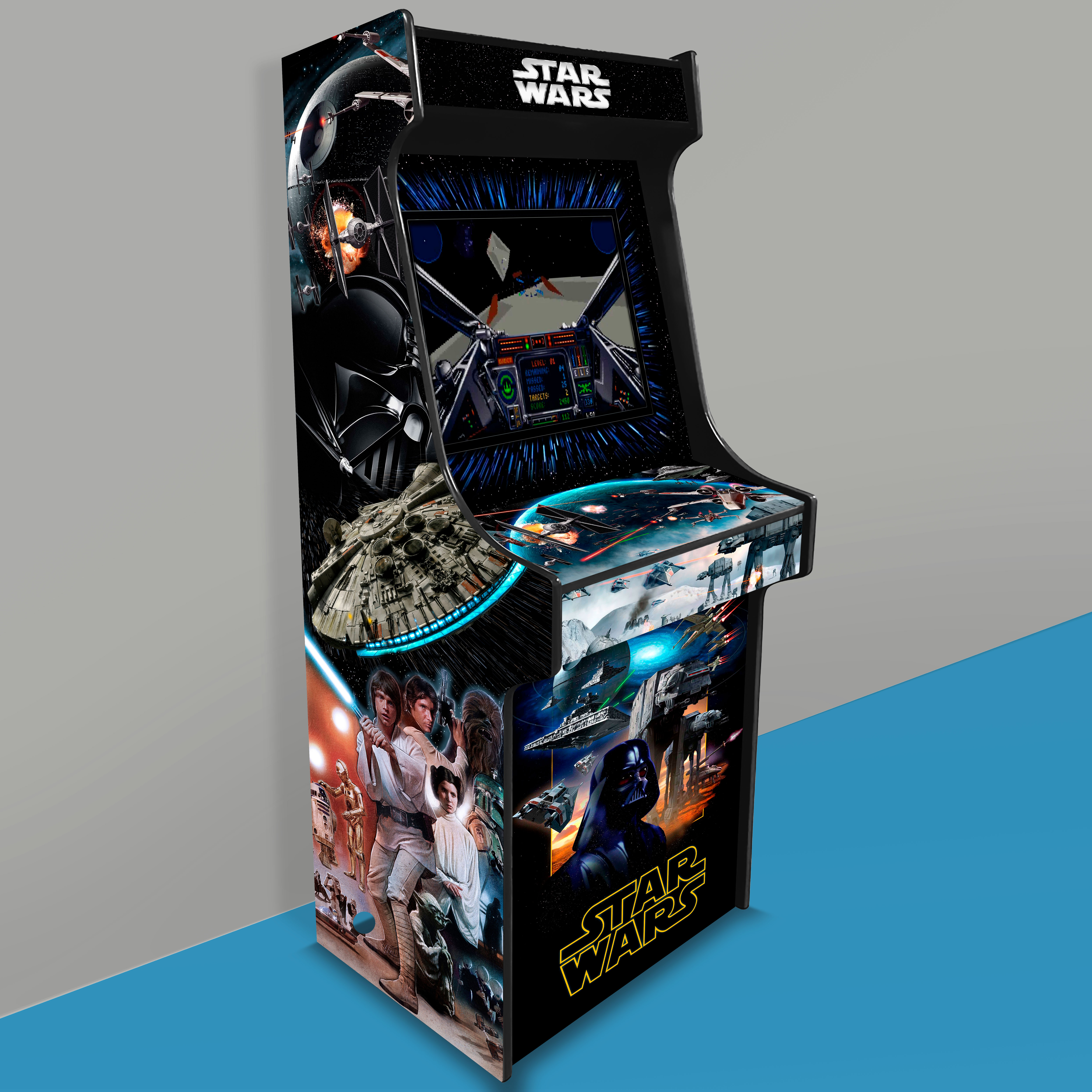 Adesivi per Auto e Moto: Kit Bartop Arcade Star Wars