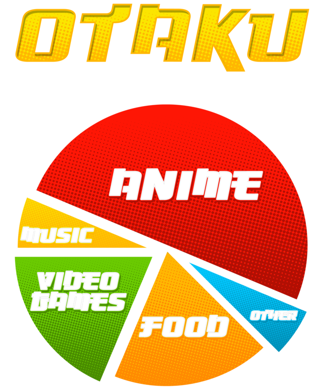 Magliette: Otaku Lifestyle Manga Anime