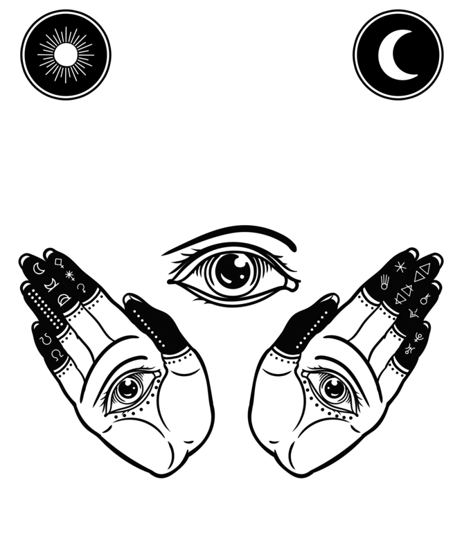 Magliette: Maglietta Ouija e occultismo