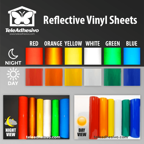 Adesivi per Auto e Moto: Vinyl Sheet Reflective