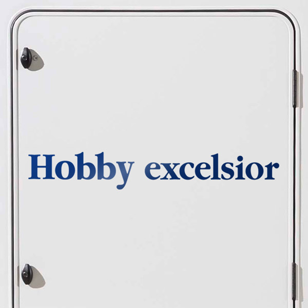 Adesivi per camper: Hobby excelsior