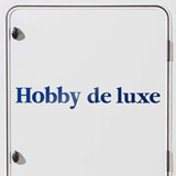 Adesivi per camper: Hobby de luxe 2