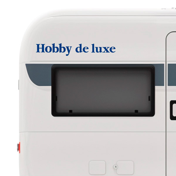 Adesivi per camper: Hobby de luxe