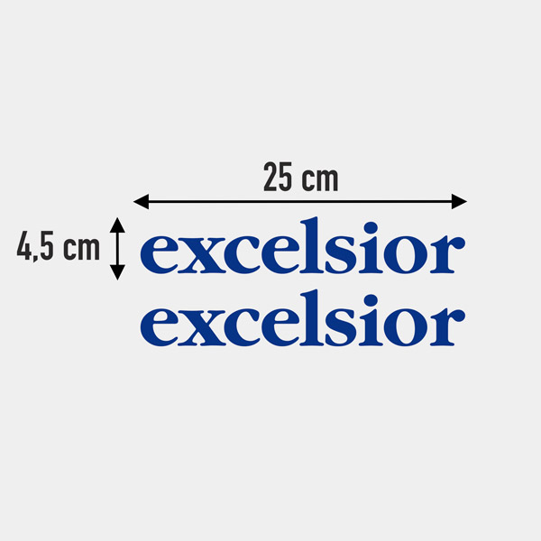 Adesivi per camper: Excelsior