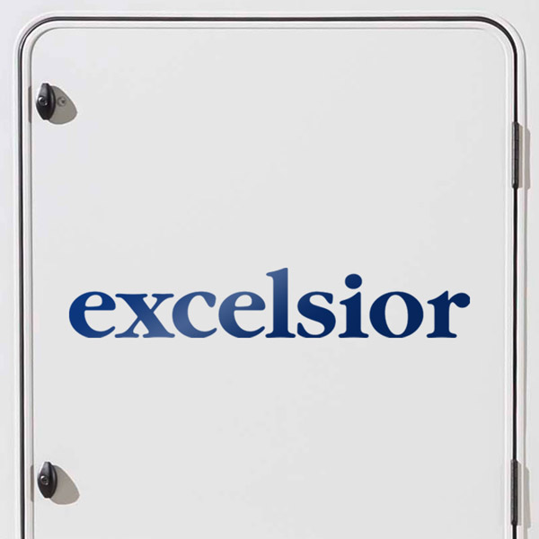 Adesivi per camper: Excelsior