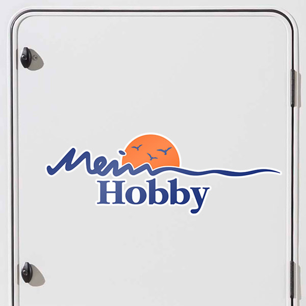 Adesivi per camper: Hobby sole 2